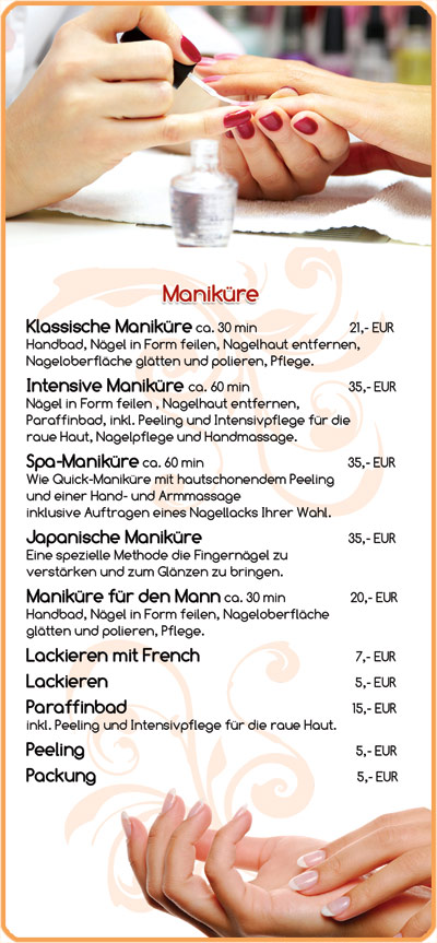 Maniküre in Nürnberg